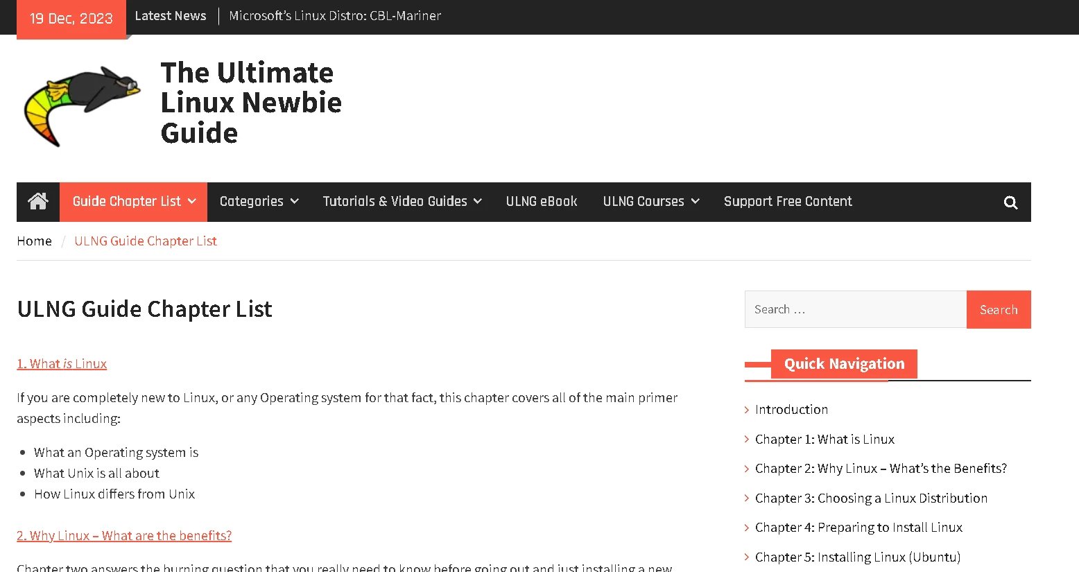 The Ultimate Linux Newbie Guide